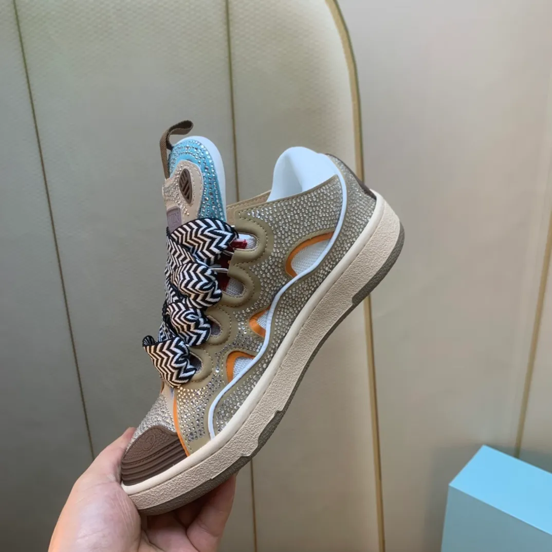 💰620. Lanvin LANVIN. 22 colors: nubuck fabric, breathable mesh, cowhide feet! Same style for men and women: sizes 35-46! High and low versions!
